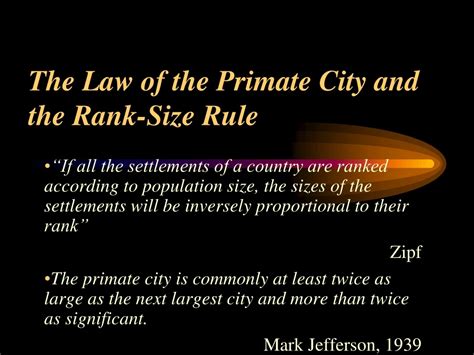 The Law of the Primate City .